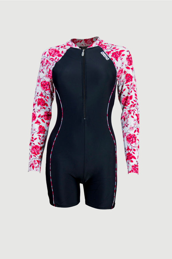 Arena Ladies' 1 PC Long Sleeve Half Suit Swimwear