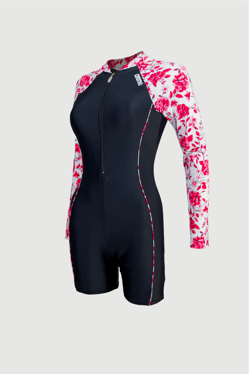 Arena Ladies' 1 PC Long Sleeve Half Suit Swimwear