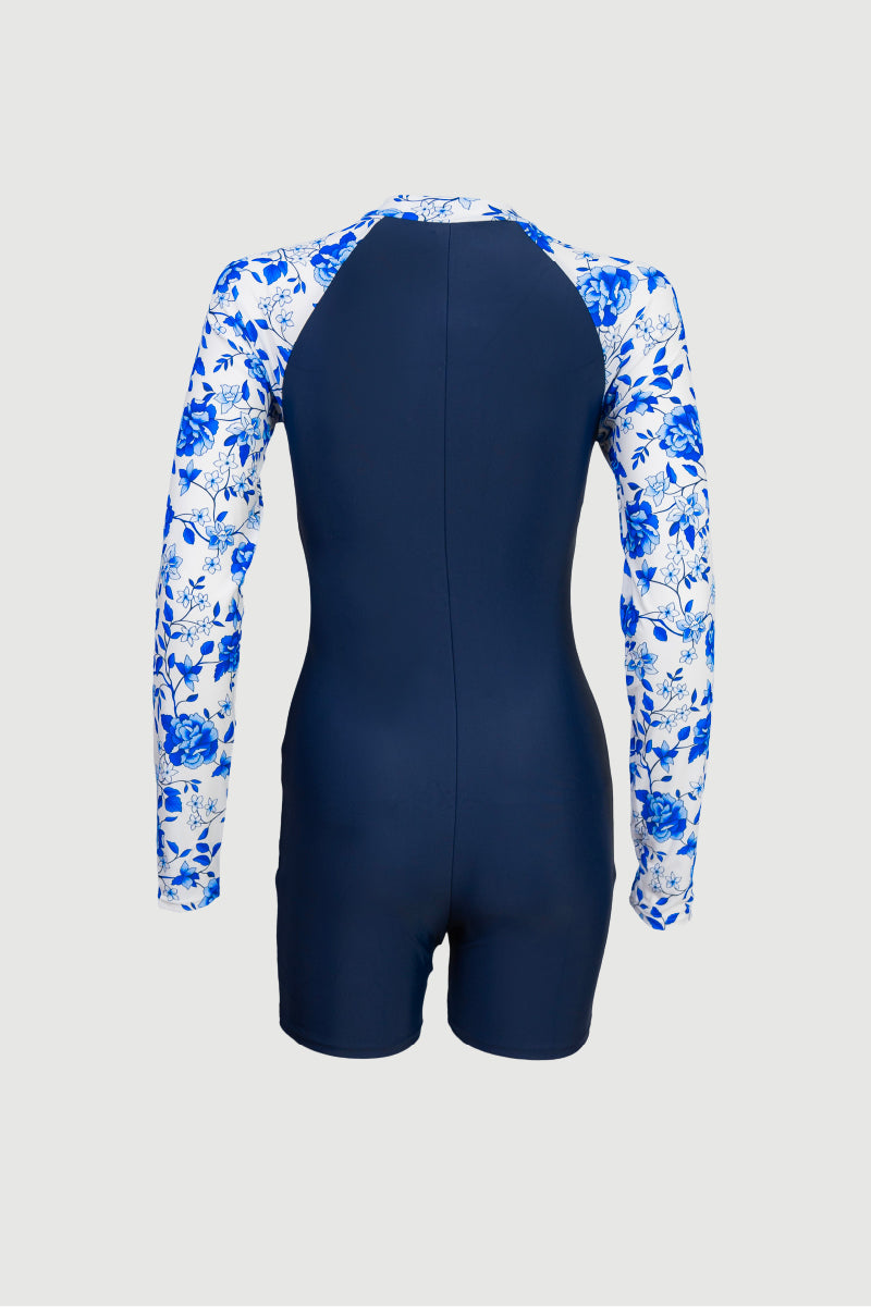 Arena Ladies' 1 PC Long Sleeve Half Suit Swimwear