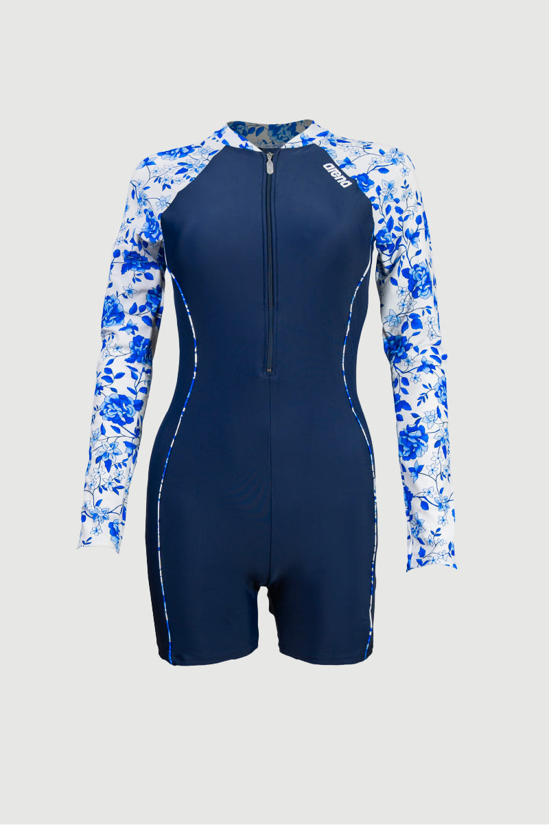 Arena Ladies' 1 PC Long Sleeve Half Suit Swimwear