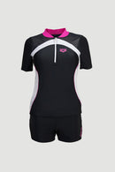 Ladies' 2pc Short Sleeved Tankini Set