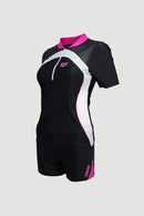 Ladies' 2pc Short Sleeved Tankini Set