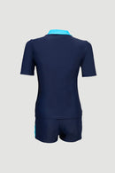 Ladies' 2pc Short Sleeved Tankini Set