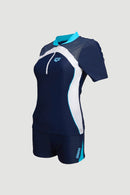 Ladies' 2pc Short Sleeved Tankini Set