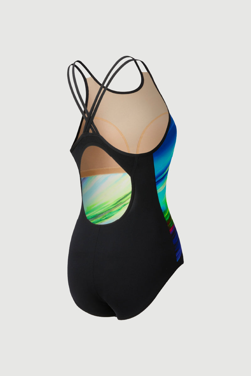 Arena RISE Ladies' 1 PC Training Swimsuit (Open Back)