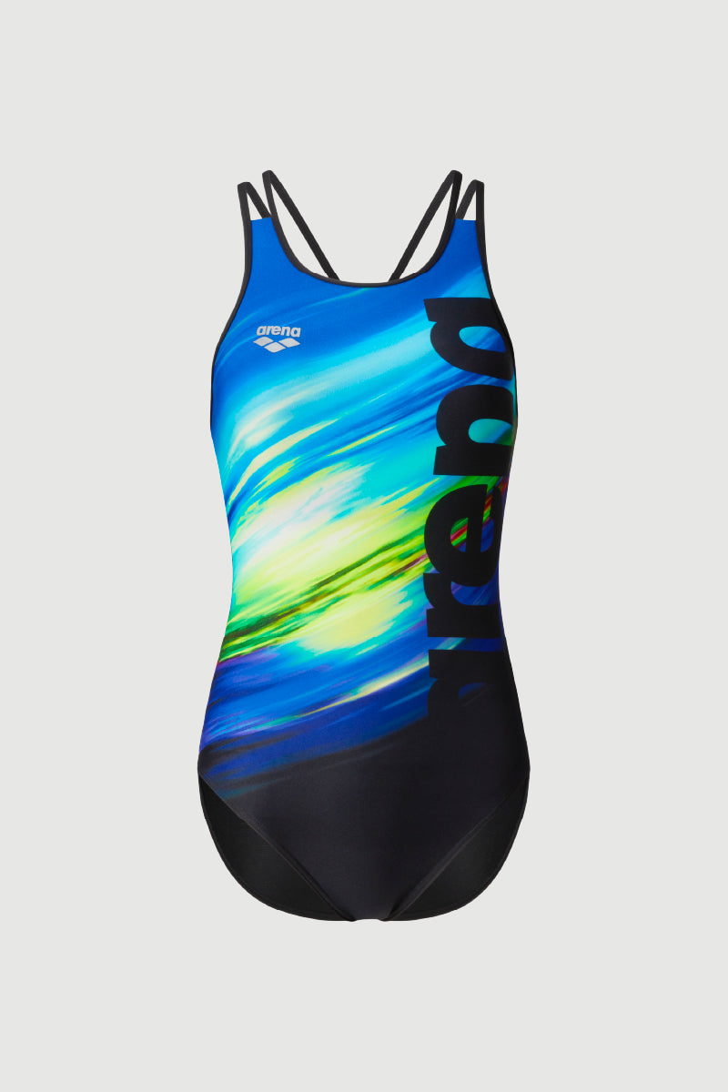 Arena RISE Ladies' 1 PC Training Swimsuit (Open Back)