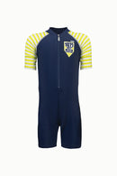 Arena Junior 1 PC Short Sleeve Half Swimming Suit
