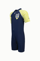 Arena Junior 1 PC Short Sleeve Half Swimming Suit