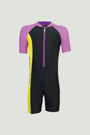 Arena Junior 1 PC Short Sleeve Half Swimming Suit