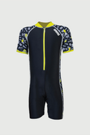 Arena Junior 1 PC Short Sleeve Half Swimming Suit