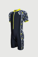 Arena Junior 1 PC Short Sleeve Half Swimming Suit