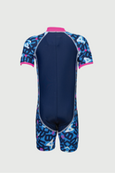 Arena Junior 1 PC Short Sleeve Half Swimming Suit