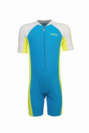 Arena Junior 1 PC Short Sleeve Half Swimming Suit