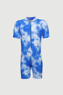 Arena Junior 1 PC Short Sleeve Half Swimming Suit