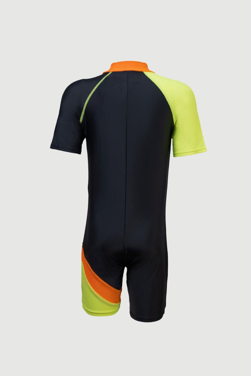 Arena Junior 1 PC Short Sleeve Half Swimming Suit