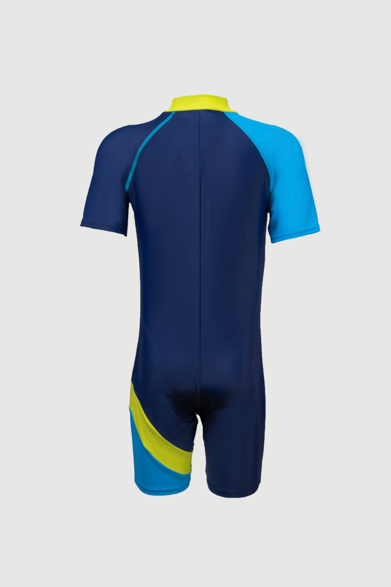 Arena Junior 1 PC Short Sleeve Half Swimming Suit