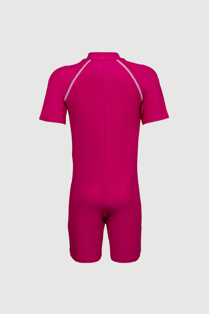 Arena Junior 1 PC Short Sleeve Half Swimming Suit