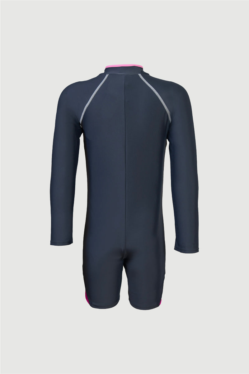 Arena Junior 1 PC Long Sleeve Half Swimming Suit