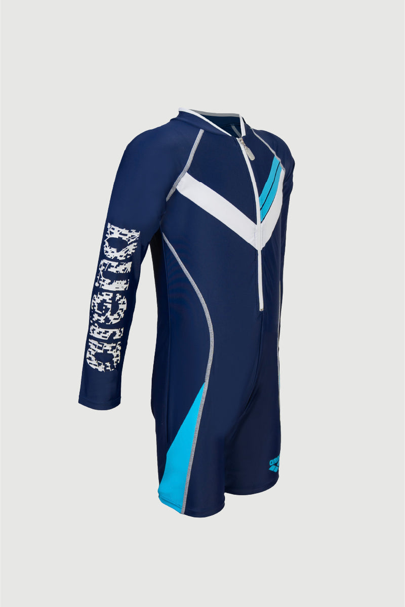 Arena Junior 1 PC Long Sleeve Half Swimming Suit