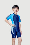 Arena Junior 1 PC Short Sleeve Half Swimming Suit
