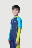 Arena Junior One Piece UV Long Sleeve Half Swimming Suit