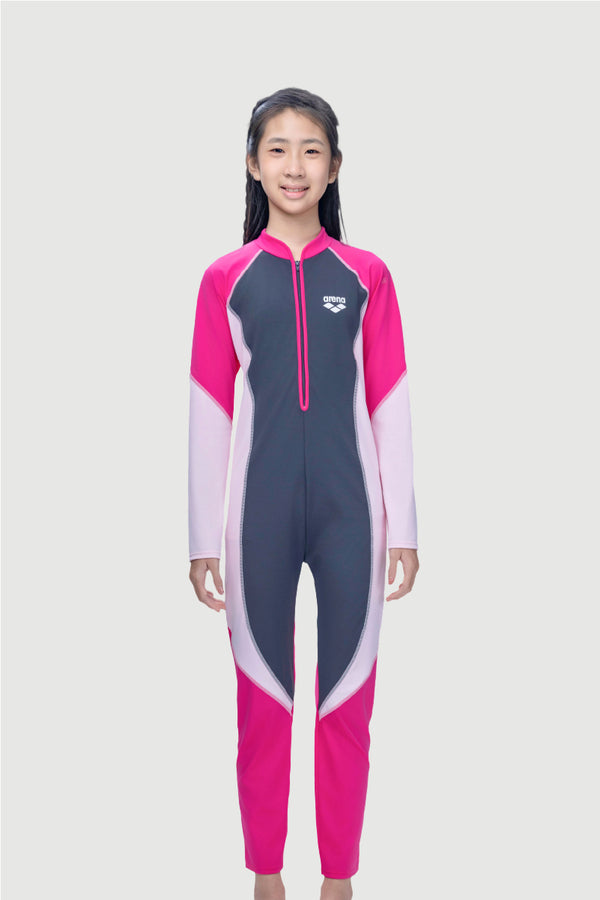 Arena Junior 1 PC Long Sleeve UV Full Swimming Suit