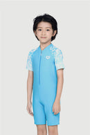Arena Junior 1 PC Short Sleeve Half Swimming Suit