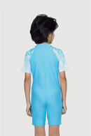 Arena Junior 1 PC Short Sleeve Half Swimming Suit
