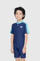 Arena Junior 1 PC Short Sleeve Half Swimming Suit