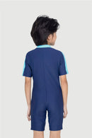 Arena Junior 1 PC Short Sleeve Half Swimming Suit