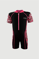 Arena Junior 1 PC Short Sleeve Half Swimming Suit