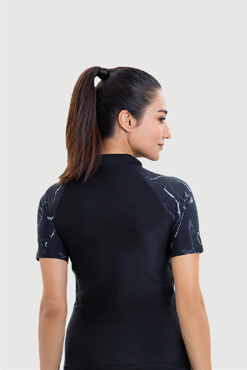 Arena Ladies' UV Short Sleeve Swimming Top