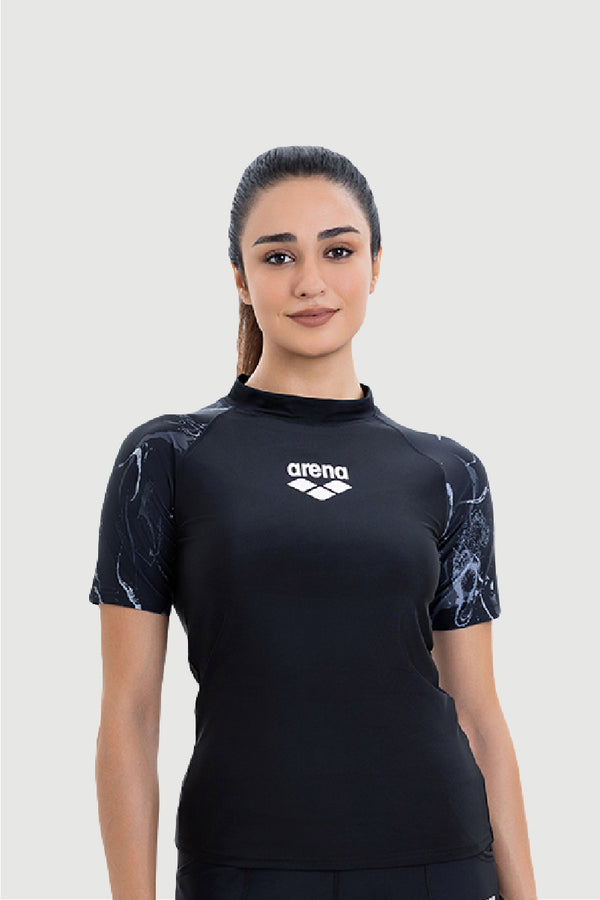 Arena Ladies' UV Short Sleeve Swimming Top