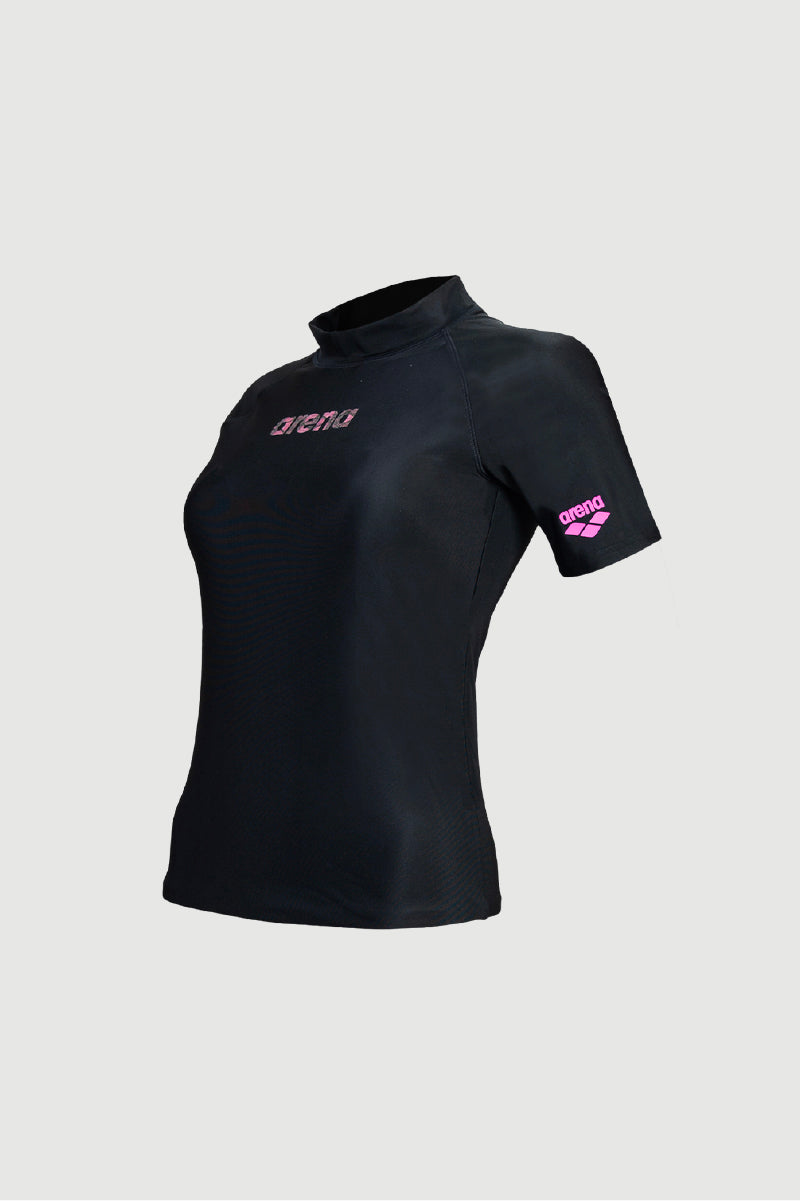 Arena Ladies' UV Short Sleeve Swimming Plain Top