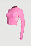 Arena Ladies' UV Long Sleeve Swimming Cropped Top