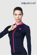 Arena AQUACOOL Ladies' Long Sleeve UV Swimming Top