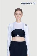 Arena Ladies' AQUACOOL Long Sleeve Cover Top