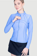 Arena Ladies' Long Sleeve UV Swimming Top with Zipper