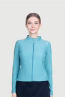 Arena Ladies' Long Sleeve UV Swimming Top with Zipper