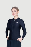 Arena Ladies' Long Sleeve UV Swimming Top with Zipper