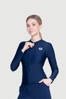 Arena Ladies' Long Sleeve UV Swimming Top with Zipper
