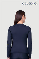 Arena AQUACOOL Ladies' Long Sleeve UV Swimming Top