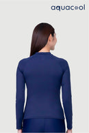 Arena AQUACOOL Ladies' Long Sleeve UV Swimming Top