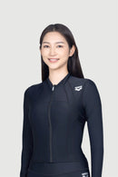 Arena Ladies' Long Sleeve UV Swimming Top with Zipper