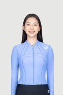 Arena Ladies' Long Sleeve UV Swimming Top with Zipper
