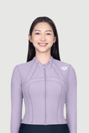 Arena Ladies' Long Sleeve UV Swimming Top with Zipper