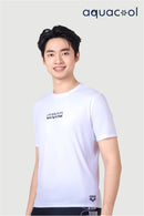 Arena AQUACOOL Men Adult's Short Sleeve UV Swimming Top