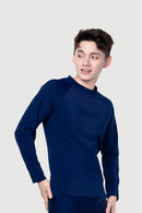 Arena Men's Plain Long Sleeve UV Swimming Top