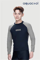 Arena AQUACOOL Men's Long Sleeve UV Swimming Top