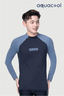 Arena AQUACOOL Men's Long Sleeve UV Swimming Top